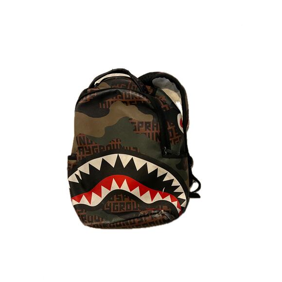 Sprayground Camo Infinity DLX Backpack